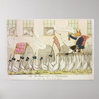 Poster La réélection de Reynard ou Fox