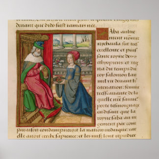 Poster La reine de Saba