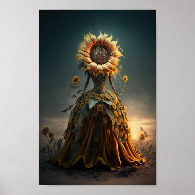 Poster La reine des tournesols (Devant)
