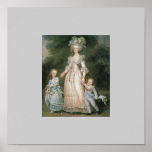 Poster La Reine Marie Antoinette de la France