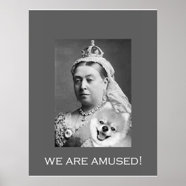 Poster La reine Victoria est amusante 2 (Devant)