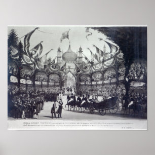 Poster La Reine Victoria visitent d'abord à Brighton