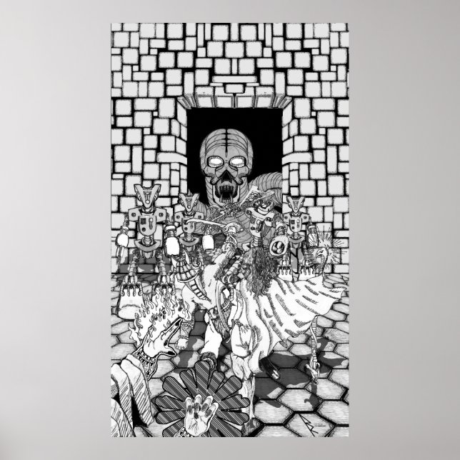 Poster La rencontre avec le faucon (Devant)