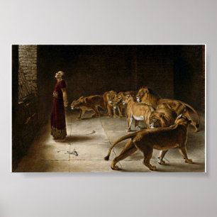 Poster La réponse de Daniel au roi