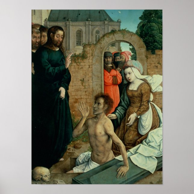 Poster La résurrection de Lazare (Devant)