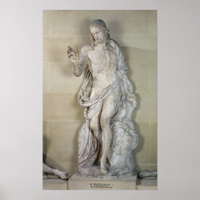 Poster La Résurrection, détail du Christ (Devant)