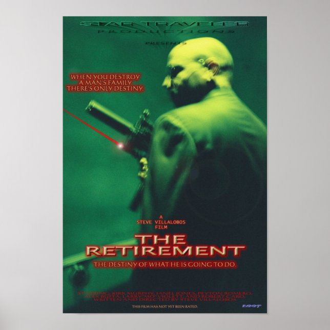 POSTER LA RETRAITE (Devant)