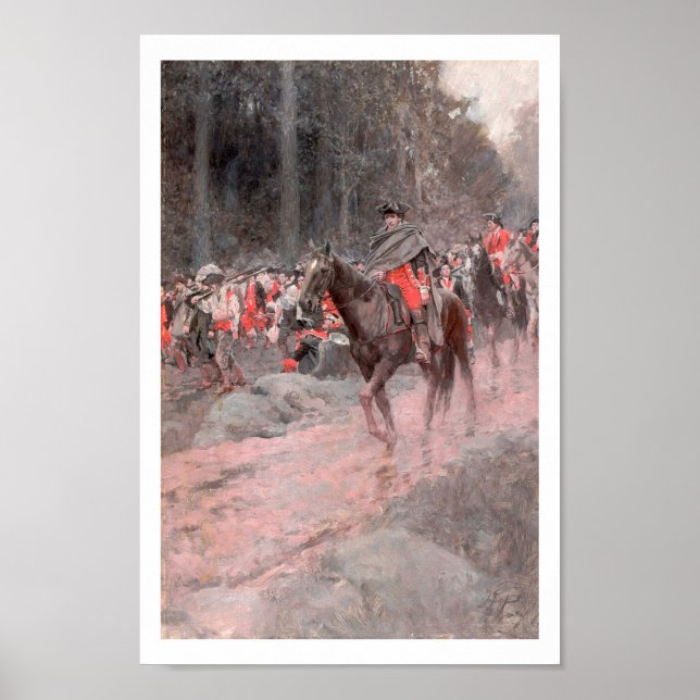 Poster La retraite de Washington des grandes prairies (Devant)