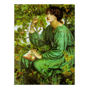 Poster La Rêverie, beaux-arts,