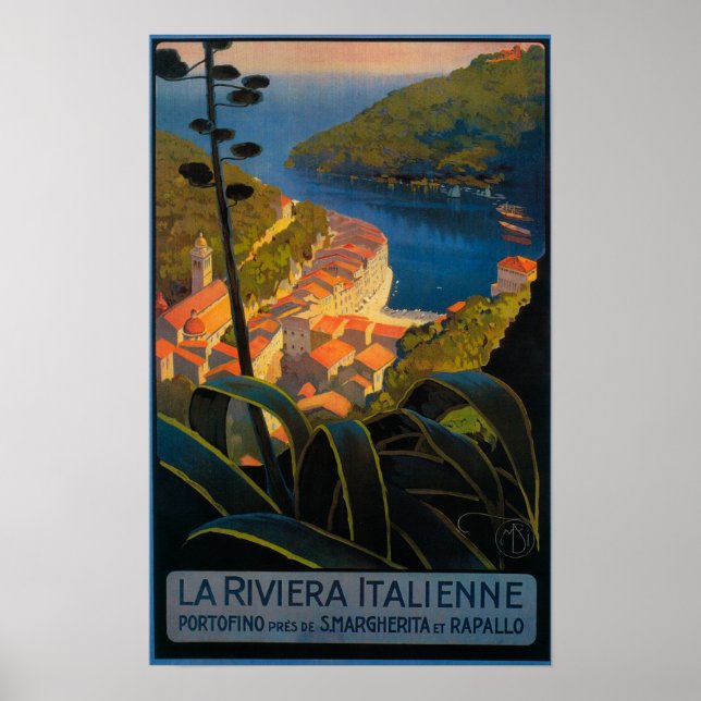 Poster La Riviera italienne (Devant)