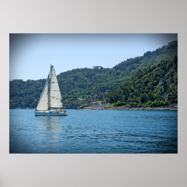 Poster La Riviera italienne - Portofino (Devant)