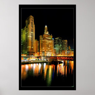 POSTER LA RIVIÈRE CHICAGO