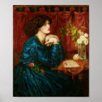 La robe bleue en soie