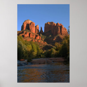 Poster La roche rouge de Sedona croisant 1174