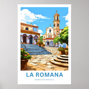 Poster La Romana République Dominicaine Imprimer