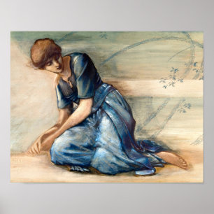 Poster La Rose Briar par Edward Burne-Jones