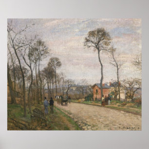 Poster La route de Louveciennes, 1870