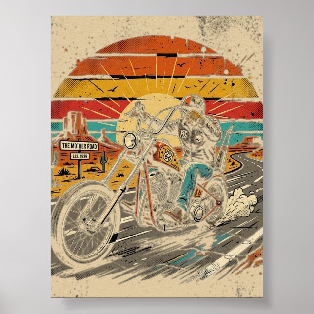 Poster La route mère (Devant)