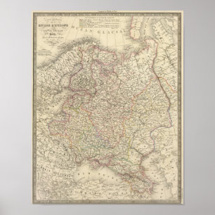 Poster La Russie Pologne