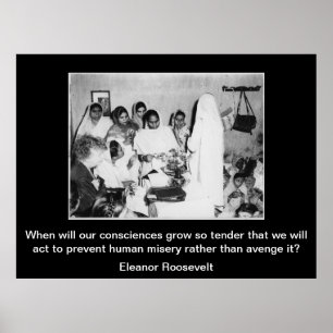 Poster La sagesse d'Eleanor Roosevelt