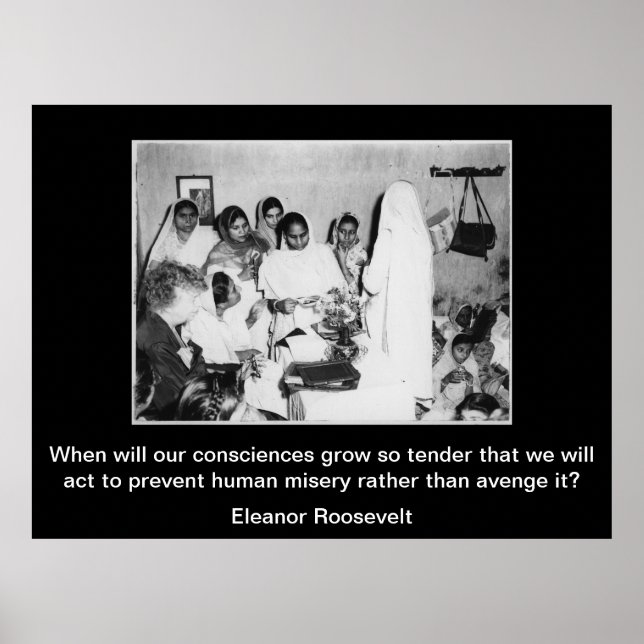 Poster La sagesse d'Eleanor Roosevelt (Devant)