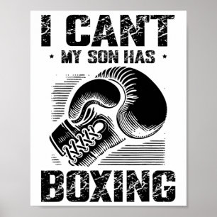 Poster La Saint-Étienne Boxeur Entraîneur de Boxe Amour B