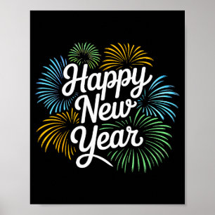 Poster La Saint-Sylvestre Bonne Année 2026 Fête à rebours