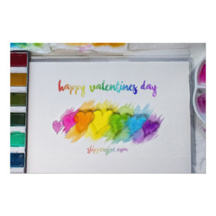 Poster La Saint-Valentin de SlipperyJoe's sentiment LGBTQ