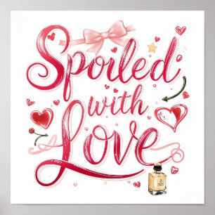 Poster La Saint-Valentin "Gâtés d'amour"