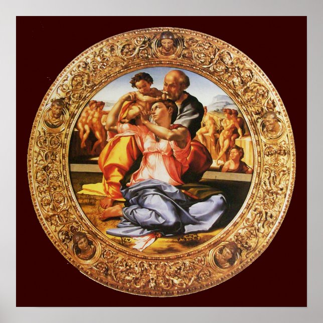 Poster La Sainte Famille - Le Doni Tondo (Devant)