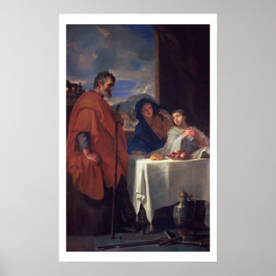 Poster La Sainte Famille, ou La Grâce (huile sur toile)