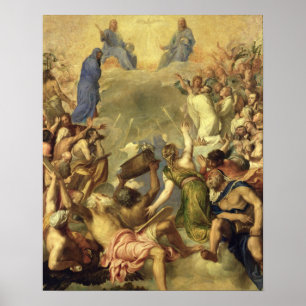 Poster La Sainte Trinité, 1553/54 (huile sur toile)