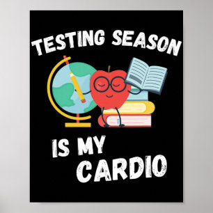 Poster La saison est mes étudiants Cardio Test Teachers D