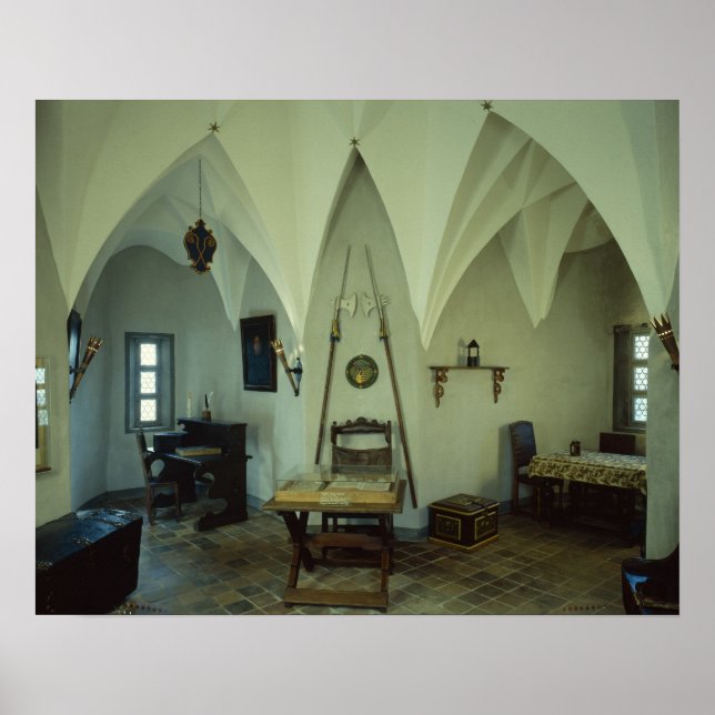 Poster La salle du tribunal (Devant)