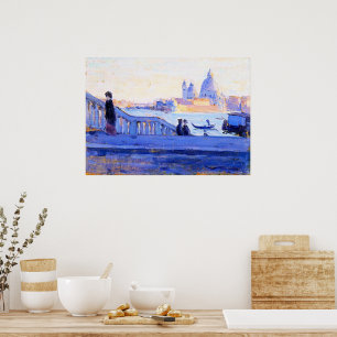 Poster La Salute depuis le Ponte della Paglia