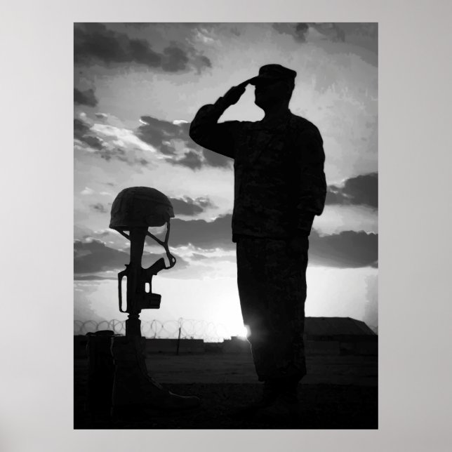 POSTER LA SALUTE D'HÉROS (Devant)