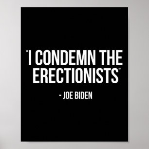 Poster La satire politique de Biden condamne Trump et les