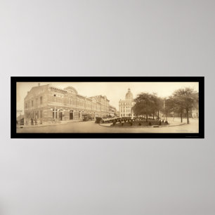 Poster La savane, photo 1909 de la Géorgie