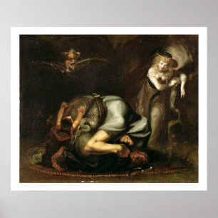 Poster La scène des sorcières "du masque du Queens" par