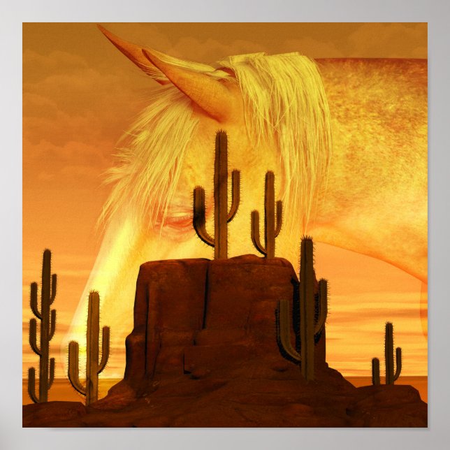 Poster La Scène Du Désert Extérieur (Devant)