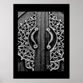 Poster La sculpture sur bois
