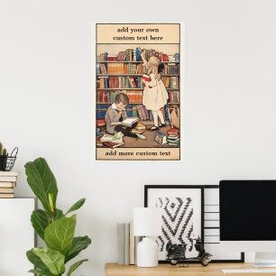 Poster La semaine du livre pour enfants par Jessie Willco