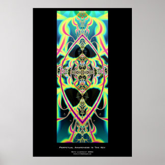 Poster La Sensibilisation Perpétuelle Est La Clé