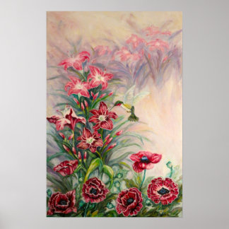 Poster La sérénité des oiseaux