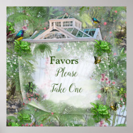 Poster La serre victorienne