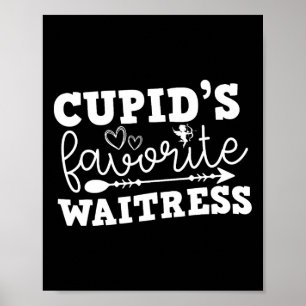 Poster la serveuse préférée de Cupidon pour la Saint-Vale