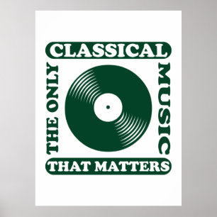 Poster La Seule Musique Classique