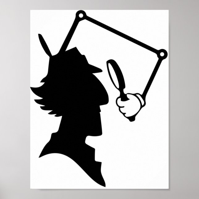 Poster La silhouette de l'inspecteur Gadget (Devant)
