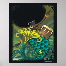 Poster La Sirena 16"x20"