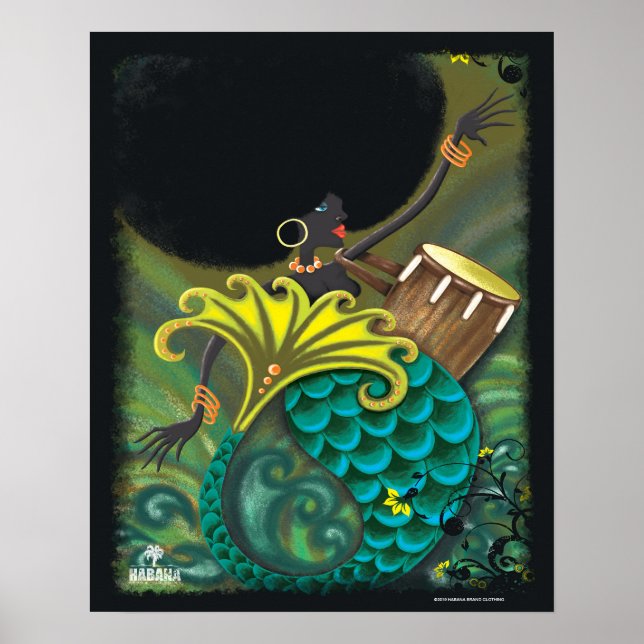 Poster La Sirena 16"x20" (Devant)